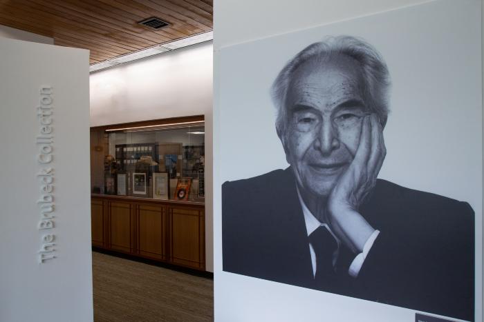 The Brubeck Collection archive entrance