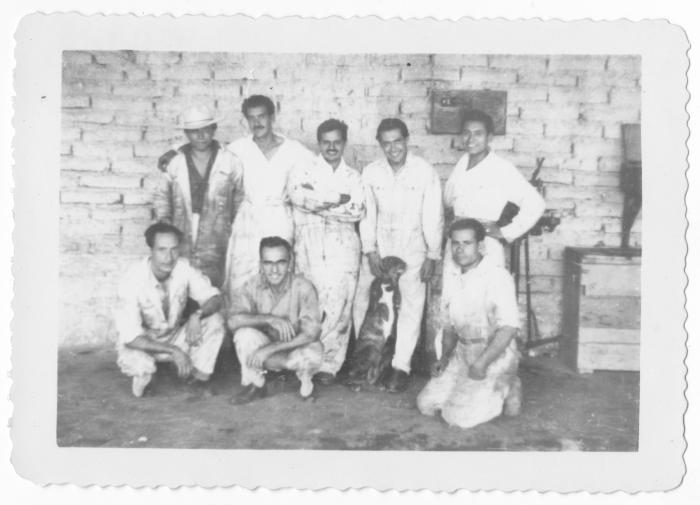 Mechanics at shop (Guadalajara, Mexico)