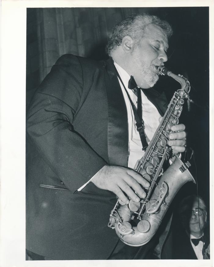 Bobby Militello at Gates of Justice performance (Princeton University, New Jersey)