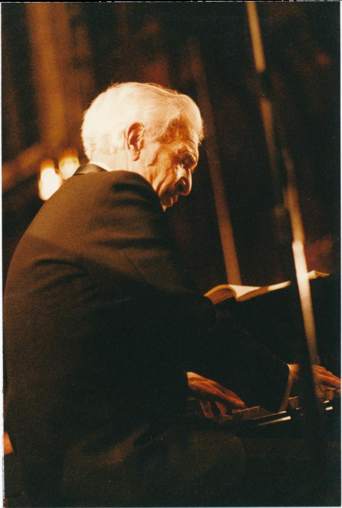 Dave Brubeck at Gates of Justice performance (Princeton University, New Jersey)