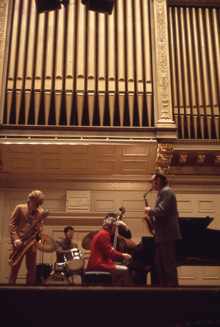 Dave Brubeck, Paul Desmond, Gerry Mulligan, Jack Six, Alan Dawson in performance #1