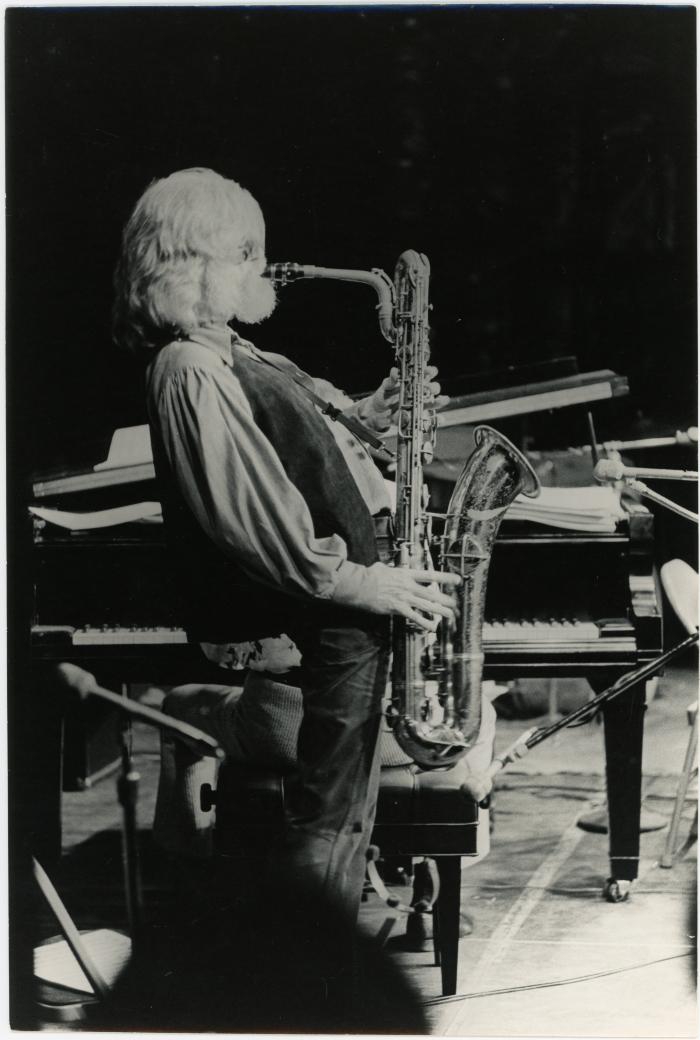 Gerry Mulligan in performance