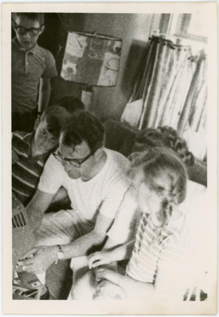 Dave Brubeck with kids (Tanglewood, Massachusetts)