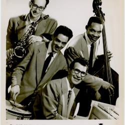 Dave Brubeck, Paul Desmond, "Bull " Ruther on bass, Herb Barman on drums