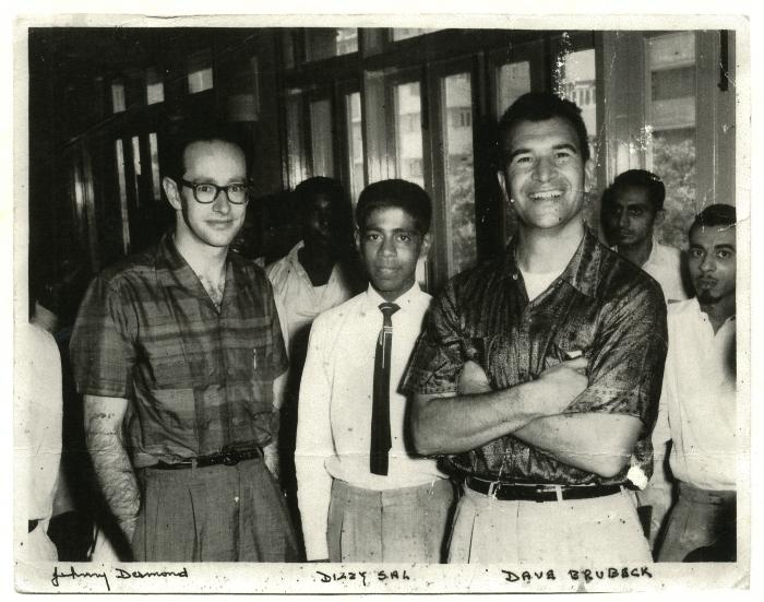 Paul Desmond, Dizzy Sal, and Dave Brubeck (Mumbai, India)
