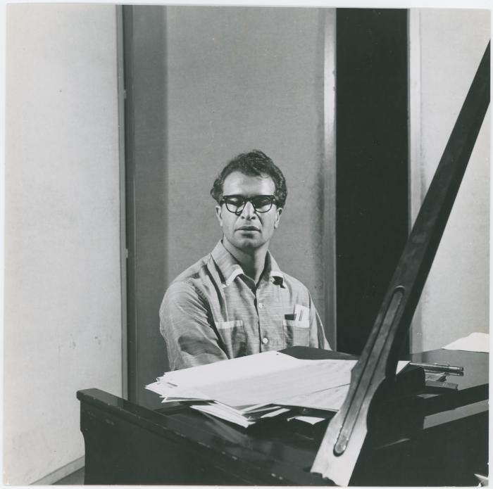 Dave Brubeck at piano