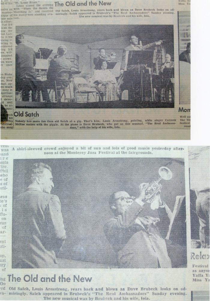 "The Old and the New" and "Old Satch"