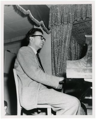 Dave Brubeck in performance (Birdland , New York City, New York)