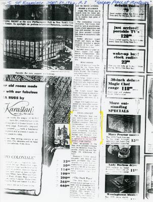 "Uneasy Peace at Monterey," San Francisco Examiner (California)