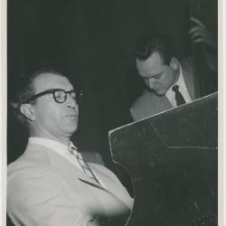Dave Brubeck, Bob Bates in performance