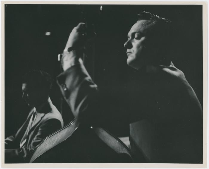 Dave Brubeck, Bob Bates in performance