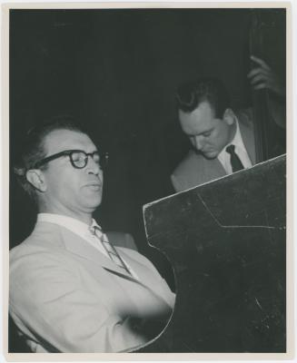 Dave Brubeck, Bob Bates in performance