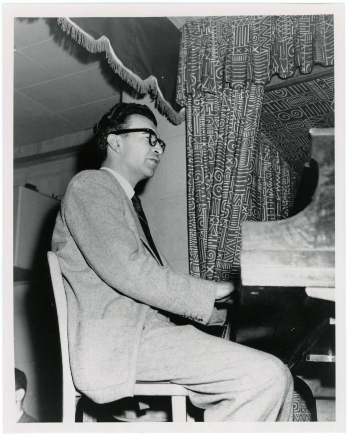 Dave Brubeck in performance (Birdland , New York City, New York)