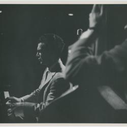 Dave Brubeck, Bob Bates in performance