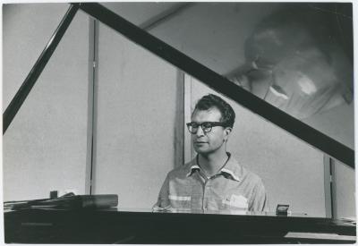 Dave Brubeck at piano