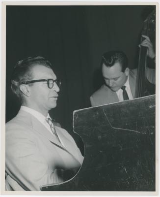 Dave Brubeck, Bob Bates in performance