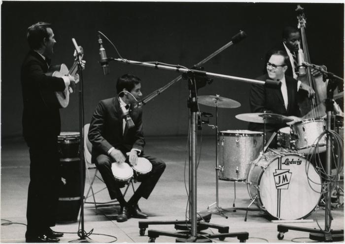 Dave Brubeck Quartet performing with Mexican musicians #2 (Mexico City, Mexico)