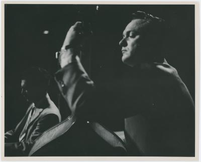 Dave Brubeck, Bob Bates in performance