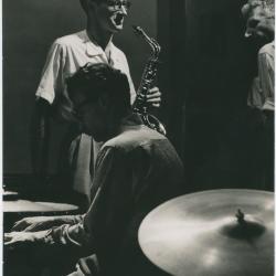 Dave Brubeck, Paul Desmond, Gjon Mili at "Stompin For Mili" Rehearsal