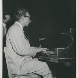 Dave Brubeck, Bob Bates in performance