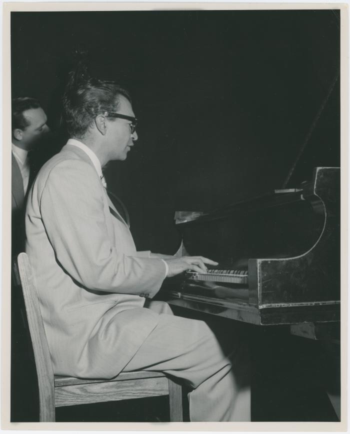 Dave Brubeck, Bob Bates in performance