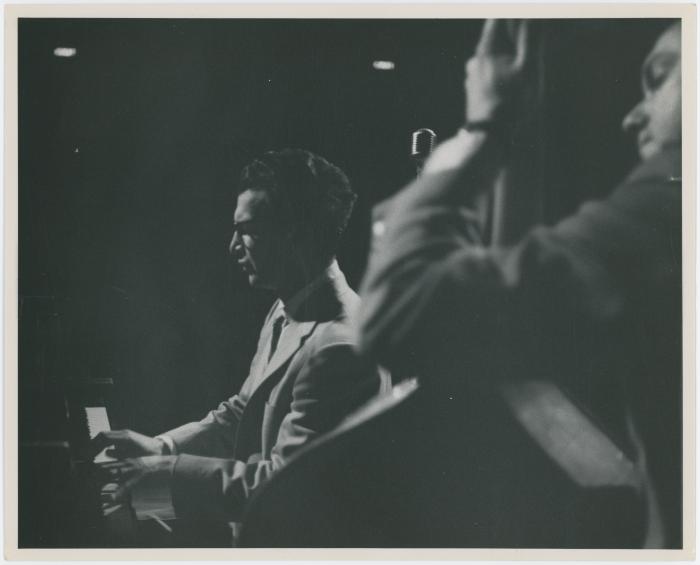 Dave Brubeck, Bob Bates in performance