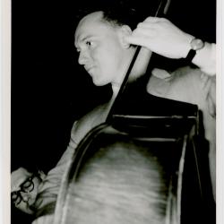 Bob Bates and Joe Dodge in performance (Wilson Auditorium, University of Cincinnati, Ohio)