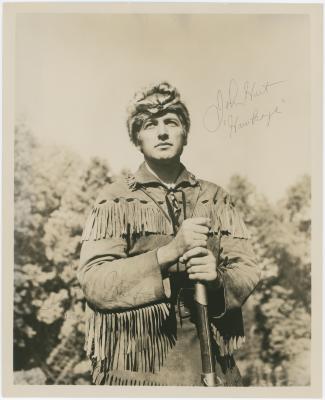 John Hart as "Hawkeye"