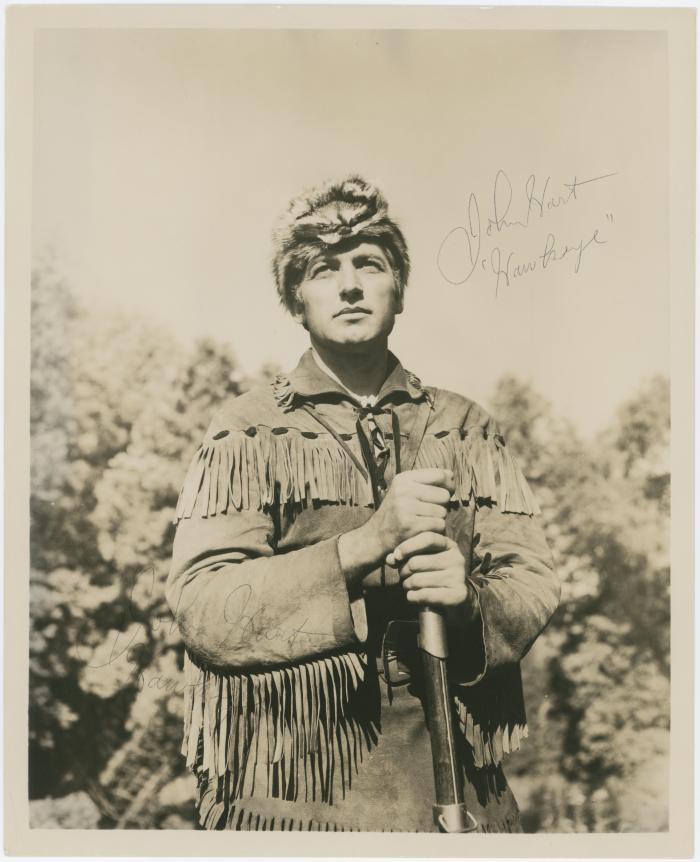 John Hart as "Hawkeye"