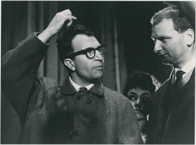 Dave Brubeck with Dutch promoter (Amsterdam, Netherlands)