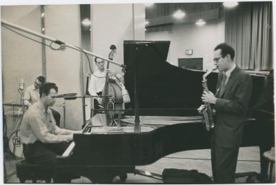 Dave Brubeck, Paul Desmond, Norman Bates, Joe Morello #2 (New York City, New York [?])