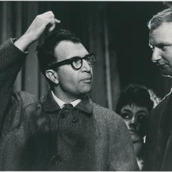 Dave Brubeck with Dutch promoter (Amsterdam, Netherlands)