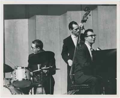 Dave Brubeck, Norman Bates, and Joe Morello (Gainesville, Florida [?])