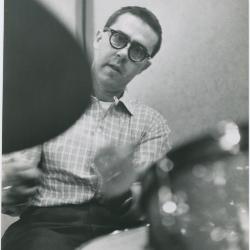Joe Morello in recording session #3 (New York City, New York [?])