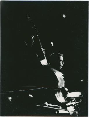 Eugene Wright, Joe Morello in performance (Brussels, Belgium)