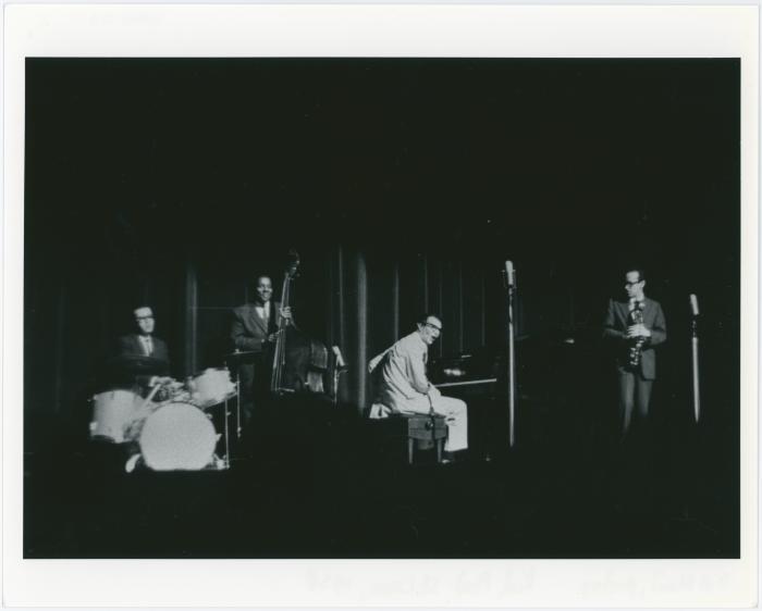 Classic Dave Brubeck Quartet in performance (Kiel Auditorium, St. Louis, Missouri)