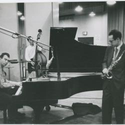 Dave Brubeck, Paul Desmond, Norman Bates, Joe Morello #1 (New York City, New York [?])
