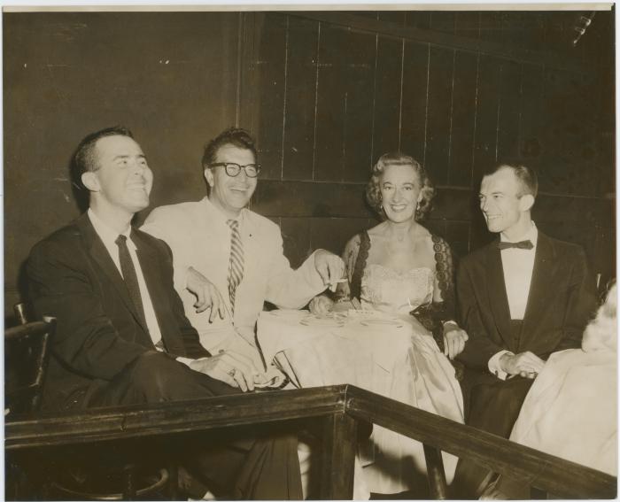 Dave Brubeck, Marian McPartland, Joe Morello, and Bill Crow (Basin Street, New York City, New York)