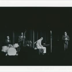 Classic Dave Brubeck Quartet in performance (Kiel Auditorium, St. Louis, Missouri)