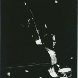 Eugene Wright, Joe Morello in performance (Brussels, Belgium)