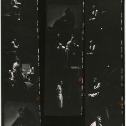 Dave Brubeck, quartet members, Gjon Mili and others -- Gjon Mili film project, "Stompin for Mili" (New York City, New York)