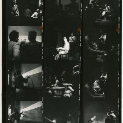 Dave Brubeck, quartet members, Gjon Mili and others -- Gjon Mili film project, "Stompin for Mili" (New York City, New York)