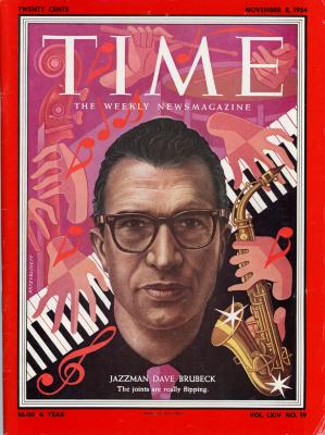 "The Man on Cloud No. 7" in "Jazzman Dave Brubeck: The Joints are Really Flipping," Time Magazine