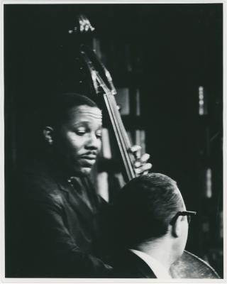 Joe Morello and Eugene Wright in performance