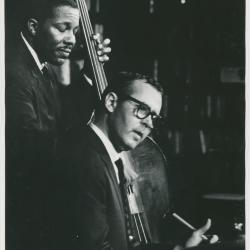 Joe Morello and Eugene Wright in performance