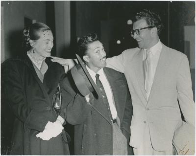 Iola Brubeck, Billy Eckstein, and Dave Brubeck