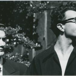 Dave Brubeck, Eugene Wright in performance