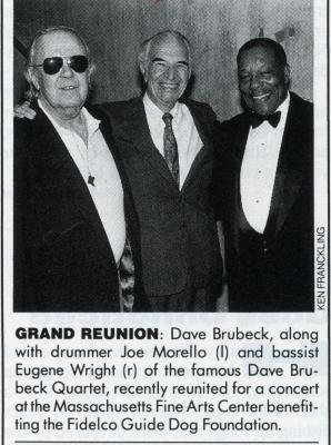 Ken Franckling, "Sound Bytes---Grand Reunion," Down Beat