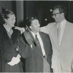 Iola Brubeck, Billy Eckstein, and Dave Brubeck