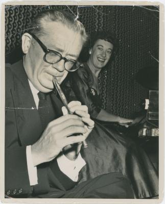 Marian McPartland and Toots Thielemans in performance